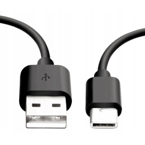 Kabel USB/ TYPE-C 2.5A Szybkie ładowanie CZARNY