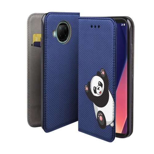 Etui z klapką magnet do XIAOMI REDMI NOTE 9 PRO 5G wzór panda