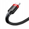 Kabel BASEUS USB/TYP C 2M CZARNO-CZERWONY