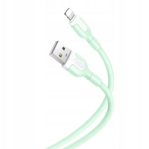 Kabel USB/LIGHTNING XO 2,1A ZIELONY